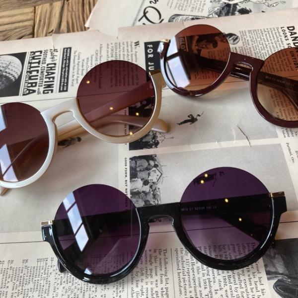 TOPANGA Accessory アンダーリムラウンドサングラス　全3色