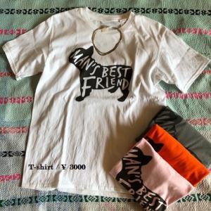 TOPANGA Lady's Best Friend　Tシャツ　ホワイト｜abracadabra