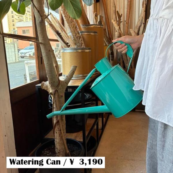 Earth Color Watering Can　Green