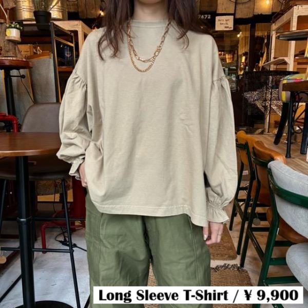 UNIVERSAL SEVEN　ユニヴァーサルセブン　オールUSA コットン袖口 ギャザープルオーバ...