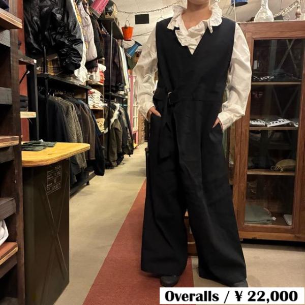 UNIVERSAL TISSU　ユニヴァーサルティシュ　トリプルワッシャーリネンコットンラップキュロ...