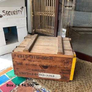 イタリア軍 アムニッション ウッドボックス 7.62mm USED BX204UN