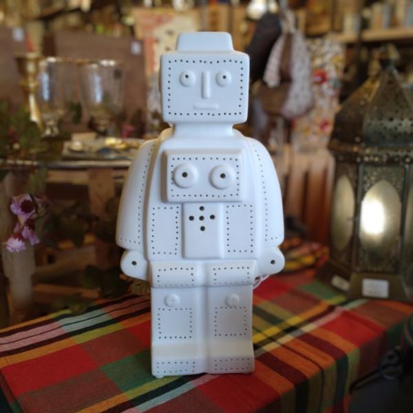 ダルトン　ポーセリンロボットライト　ポーセリン　スチール　ホワイト　照明　アクセントライト　雰囲気　...