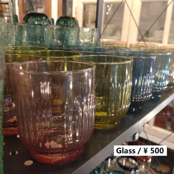 マルチカラーグラス　グラス　ウォーターグラス　スタッキング　カラーグラス　カラフル