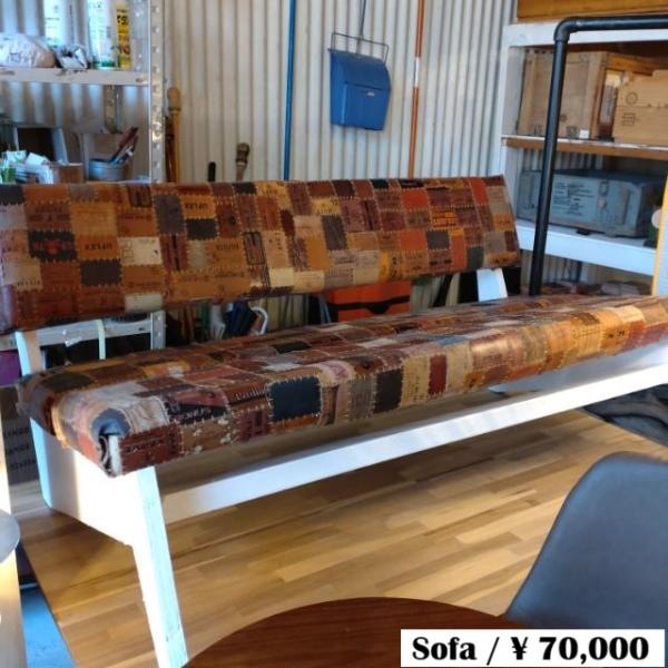 【店頭受け取り専用】TOPANGA Funiture　Vintage Jeans Leather P...