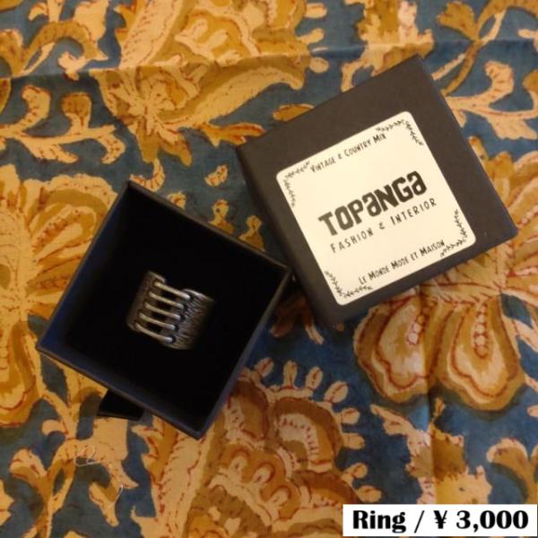 TOPANGA Jewelry Lace-up Ring　Ring Size 17　Ring　Acc...