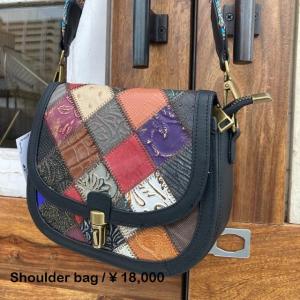 Topanga Bag　パッチワークレザーメッセンジャーバッグ｜abracadabra