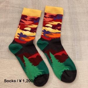 TOPANGA SOCKS 　Lady's　夕日ソックス｜abracadabra