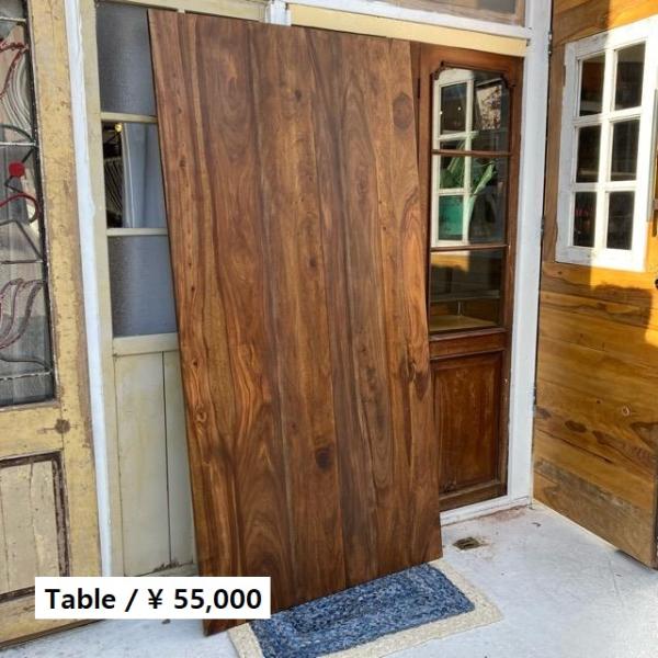 TOPANGA Furniture　シーシャムウッド天板　179.5×89.5×4cm