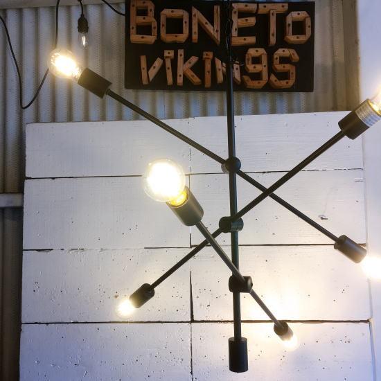 TOPANGA　Lighting　バランスシャンデリア　ブラック