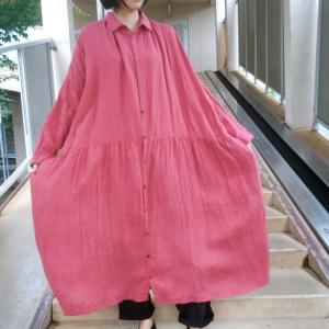当社の ピンクシャツワンピース 最終価格 イチアンティークス ロングワンピース Mlearning Bestshinedemo Co In