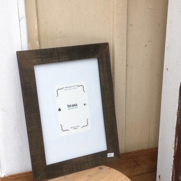 ポプラウッドフレーム　　A4サイズ/ブラウン