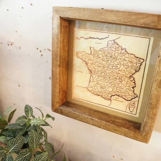 セラヴィ マンゴーウッドフォトフレーム(スクエア)　