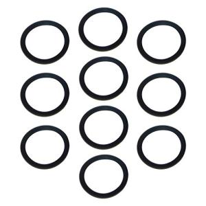 Othmro 5mm幅 35mm内径 45mm外径 10個入り Oリング 黒 ニトリルゴムリング スケルトンオイルシールリング ニトリルゴムリング製 O型 ブラック 配管