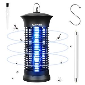 AUGYMER 電撃殺虫器 捕虫器 コバエ取り機 電気蚊取り器 6W 省エネ 蚊取り 虫取り機 虫取り器 効果 薬剤不用 赤ちゃんやペットにも安心 電