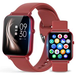 ASWEE スマートウォッチ 1.69インチ 活動量計 万歩計 歩数計 腕時計はBluetooth5.0 通話と音楽コントロール IP68の防水機能付