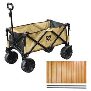 WAQ キャリーワゴン 【大型タイヤ】 自立収納 コンパクト 耐荷重150kg ワンタッチ収束式 106L 大容量 折り畳み アウトドアワゴン キャリーカート  マルチキャリー WAQ キャリーワゴン【 大型タイヤ 】自立収納 コンパクト 耐荷重150kg ワンタッチ収束式 106L 大容量 ...