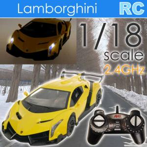 ラジコンカー Lamborghini ランボルギーニ ヴィネーノ 1:18scale HAC3259 前進後退 左右方向 ラジコン 誕生日プレゼントに最適 Ah181