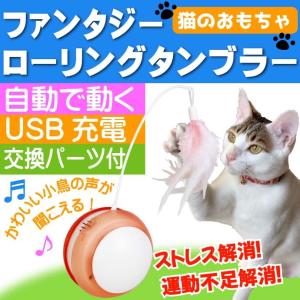 猫のおもちゃ ファンタジーローリングタンブラー 桃 ペット用品 ファンタジーワールド ネコじゃらし Fa5301