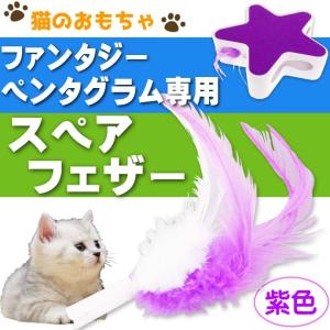 猫のおもちゃ ファンタジーペンタグラム 紫スペアパーツ ペット用品 ファンタジーワールド ネコじゃらし Fa5185