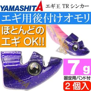 エギ王 TRシンカー 40g PU パープル エギ後付けオモリ 2個入 YAMASHITA