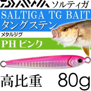 DAIWA（ダイワ） ソルティガ TGベイト タングステンジグ PH赤金 150g