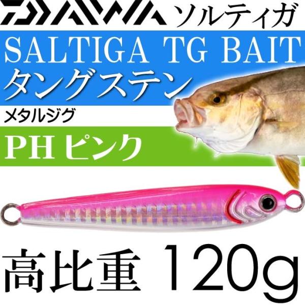 ソルティガ TGベイト タングステンジグ PHピンク 120g DAIWA ダイワ 釣り具 SALT...