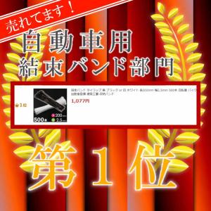 結束バンド タイラップ 黒 ブラック or 白...の詳細画像1