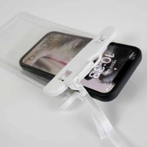 スマホ 防水ケース ホワイト IPX8防水スマ...の詳細画像3