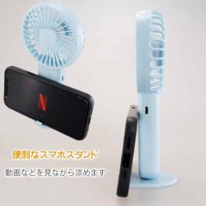 USB充電式 ハンディファン 扇風機 卓上床置...の詳細画像4
