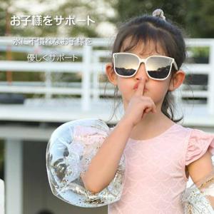 浮輪 浮き輪 アームリング 子供用 レインボー...の詳細画像1