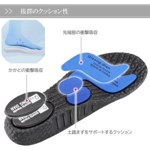 インソール 中敷き 衝撃吸収 ブラック or ...の詳細画像3