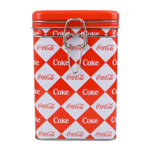 コカコーラ ヴィンテージ スクエア ボックス (C) Coca-Cola Tin Vintage B...