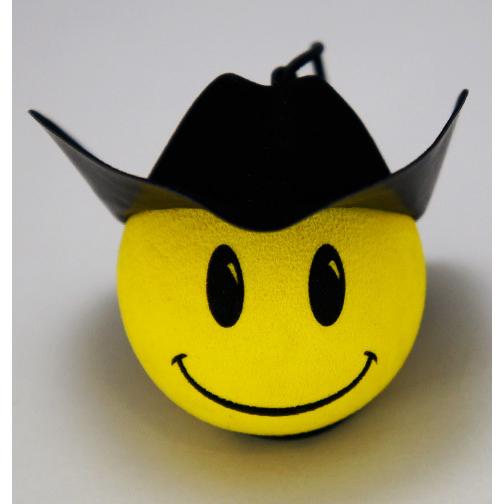 ハッピー カウボーイ フェイス アンテナボール アンテナトッパー 車 目印 ウエスタン USA アメ...