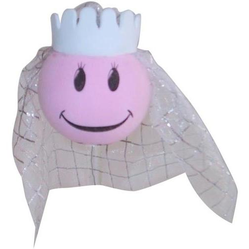 ハッピー ブライド フェイス アンテナボール アンテナトッパー 車 目印 花嫁 結婚式 USA アメ...