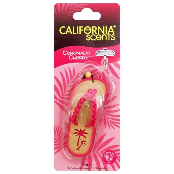 カリフォルニアセンツ サンダル エアフレッシュナー ( コロナド チェリー ) 芳香剤 車 部屋 吊...