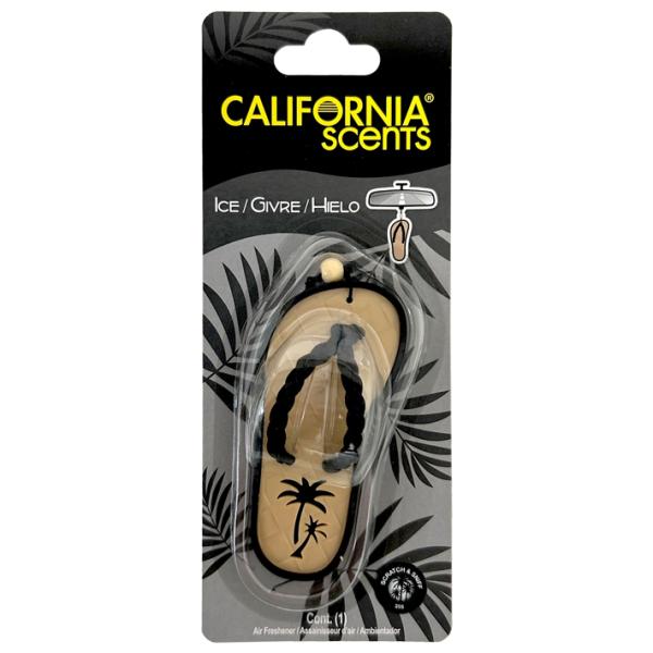 カリフォルニアセンツ サンダル エアフレッシュナー ( アイス ) 芳香剤 車 部屋 吊り下げ 西海...
