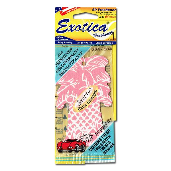 エキゾチカ エアフレッシュナー モーニングフレッシュ EXOTICA 芳香剤 車 部屋 吊り下げ ヤ...