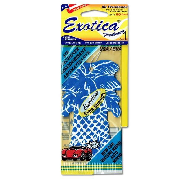 エキゾチカ エアフレッシュナー ニューカー EXOTICA 芳香剤 車 部屋 吊り下げ ヤシの木 新...