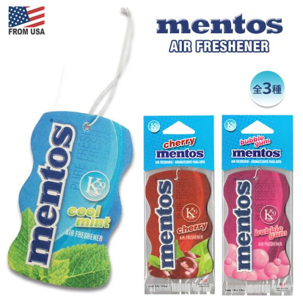 メントス エアフレッシュナー Mentos Air Fresheners 車 部屋 吊り下げ お菓子...