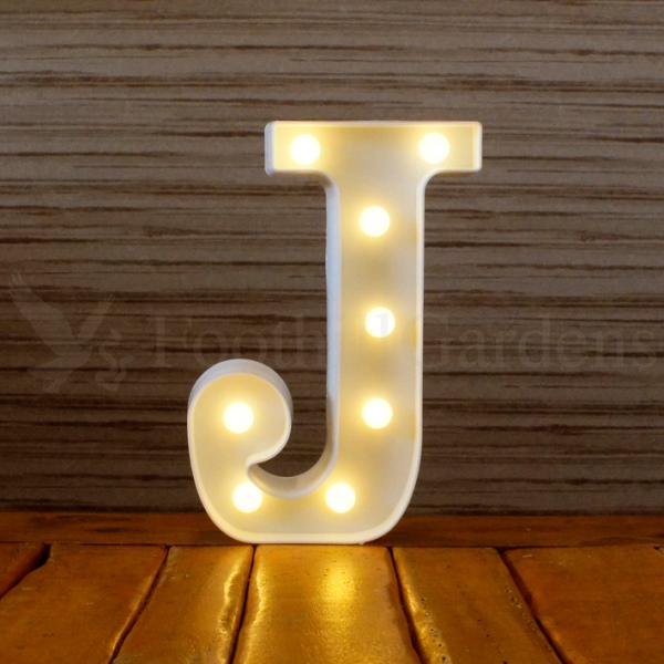 【アウトレット】 マーキー サイン アルファベット ライト ( J ) インテリア LED ランプ ...