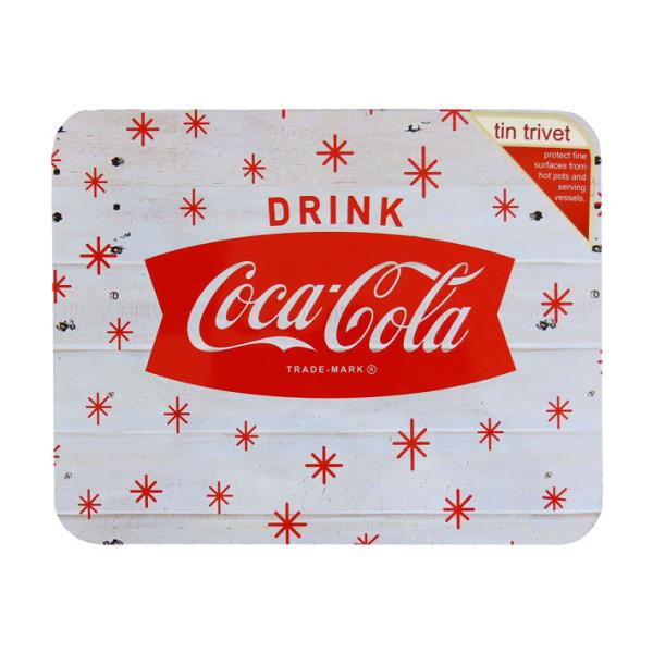 コカコーラ トリベット (C) Coca-Cola 鍋敷き コーラ グッズ プレート キャンプ アウ...