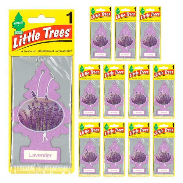 リトルツリー ラベンダー 12枚セット Little Trees 芳香剤 車 部屋 吊り下げ エアフ...