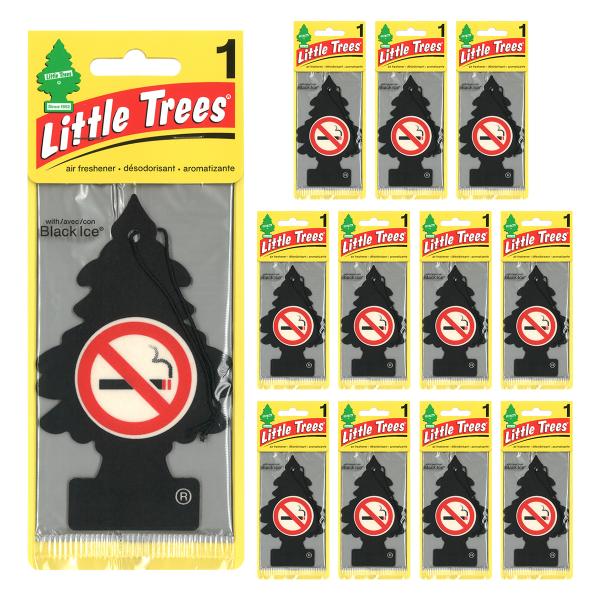 リトルツリー ノースモーキング 12枚セット Little Trees 芳香剤 車 部屋 吊り下げ ...