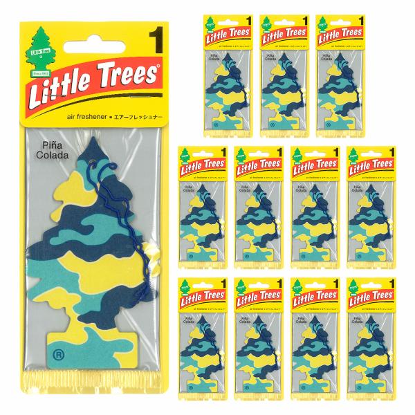 リトルツリー ピナコラーダ 12枚セット Little Trees 芳香剤 車 部屋 吊り下げ エア...