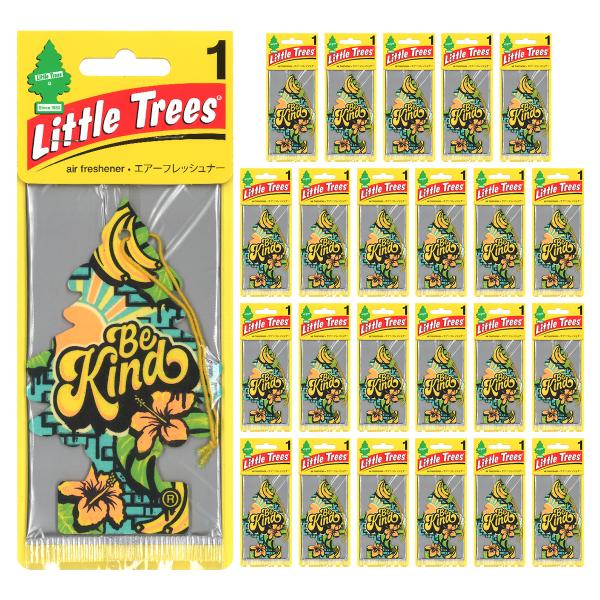 リトルツリー ビーカインド 24枚セット Little Trees 芳香剤 車 部屋 吊り下げ エア...