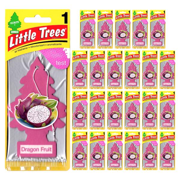 リトルツリー ドラゴンフルーツ 24枚セット Little Trees 芳香剤 車 部屋 吊り下げ ...