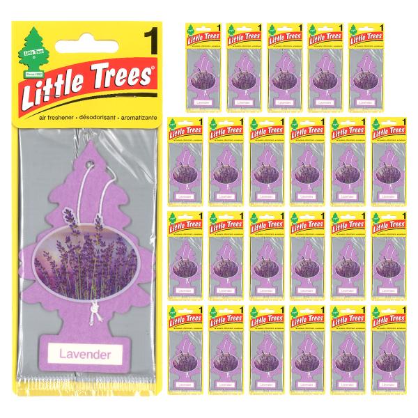 リトルツリー ラベンダー 24枚セット Little Trees 芳香剤 車 部屋 吊り下げ エアフ...