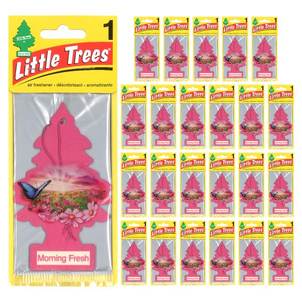 リトルツリー モーニングフレッシュ 24枚セット Little Trees 芳香剤 車 部屋 吊り下...