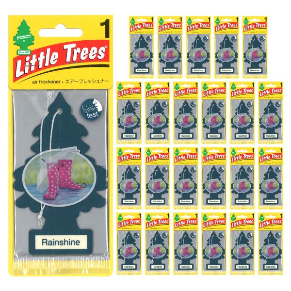 リトルツリー レインシャイン 24枚セット Little Trees 芳香剤 車 部屋 吊り下げ エ...